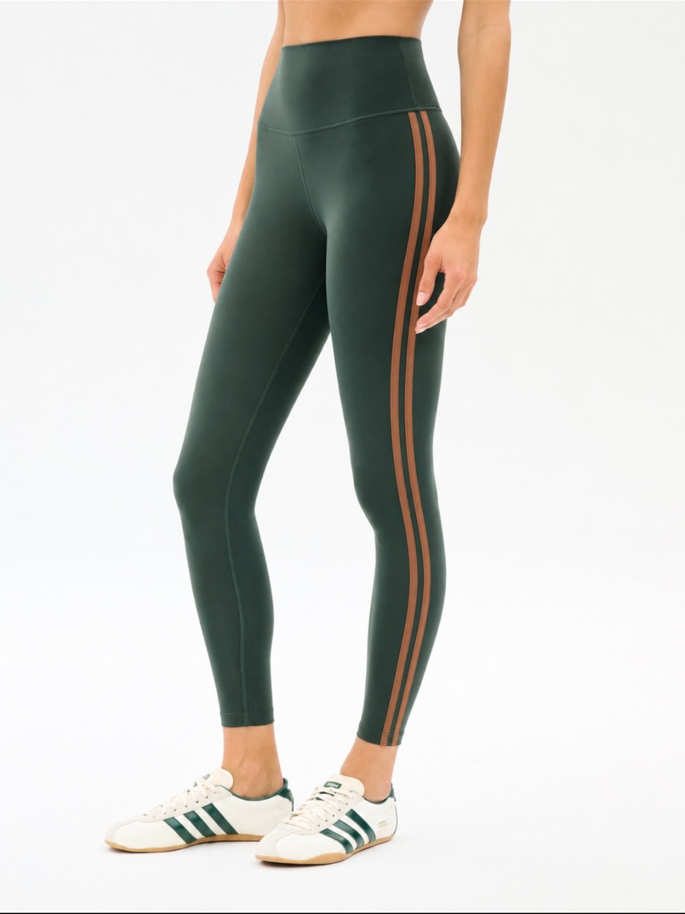 Splits59 Airweight Rare colorway Forest Green/ Brown High-Waist Leggings